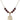 Saint Jason Birthstone Necklace | 3/4 inch | 6mm Beads  Garnet 14kt Gold Filled