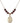 Saint Jason Birthstone Necklace | 3/4 inch | 6mm Beads  Garnet 14kt Gold Filled
