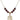 Saint Justin Birthstone Necklace | 3/4 inch | 6mm Beads  Garnet 14kt Gold Filled