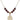 Saint John the Baptist Birthstone Necklace | 3/4 inch | 6mm Beads  Garnet 14kt Gold Filled