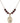 Saint John Bosco Birthstone Necklace | 3/4 inch | 6mm Beads  Garnet 14kt Gold Filled