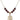 Saint John the Apostle Birthstone Necklace | 3/4 inch | 6mm Beads  Garnet 14kt Gold Filled