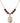 Saint John the Apostle Birthstone Necklace | 3/4 inch | 6mm Beads  Garnet 14kt Gold Filled