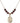 Saint Joshua Birthstone Necklace | 3/4 inch | 6mm Beads  Garnet 14kt Gold Filled