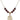 Saint Jude Thaddeus Birthstone Necklace | 3/4 inch | 6mm Beads  Garnet 14kt Gold Filled