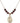 Saint Jude Thaddeus Birthstone Necklace | 3/4 inch | 6mm Beads  Garnet 14kt Gold Filled