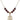 Saint Kateri Tekakwitha Birthstone Necklace | 3/4 inch | 6mm Beads  Garnet 14kt Gold Filled