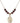 Saint Kevin Birthstone Necklace | 3/4 inch | 6mm Beads  Garnet 14kt Gold Filled