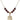 Saint Mark the Evangelist Birthstone Necklace | 3/4 inch | 6mm Beads  Garnet 14kt Gold Filled