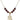 Saint Matthew the Apostle Birthstone Necklace | 3/4 inch | 6mm Beads  Garnet 14kt Gold Filled