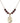 Saint Matthew the Apostle Birthstone Necklace | 3/4 inch | 6mm Beads  Garnet 14kt Gold Filled
