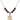 Saint Nicholas Birthstone Necklace | 3/4 inch | 6mm Beads  Garnet 14kt Gold Filled