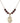 Saint Nicholas Birthstone Necklace | 3/4 inch | 6mm Beads  Garnet 14kt Gold Filled