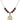 Our Lady of Loretto Birthstone Necklace | 3/4 inch | 6mm Beads  Garnet 14kt Gold Filled