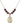 Saint Patrick Birthstone Necklace | 3/4 inch | 6mm Beads  Garnet 14kt Gold Filled