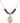 Saint Paul the Apostle Birthstone Necklace | 3/4 inch | 6mm Beads  Garnet 14kt Gold Filled