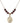 Our Lady of Providence Birthstone Necklace | 3/4 inch | 6mm Beads  Garnet 14kt Gold Filled