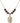 Saint Raymond Nonnatus Birthstone Necklace | 3/4 inch | 6mm Beads  Garnet 14kt Gold Filled