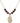 Saint Robert Bellarmine Birthstone Necklace | 3/4 inch | 6mm Beads  Garnet 14kt Gold Filled