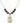 Saint Stephen the Martyr Birthstone Necklace | 3/4 inch | 6mm Beads  Garnet 14kt Gold Filled