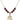 Saint Thomas the Apostle Birthstone Necklace | 3/4 inch | 6mm Beads  Garnet 14kt Gold Filled