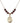 Saint Thomas the Apostle Birthstone Necklace | 3/4 inch | 6mm Beads  Garnet 14kt Gold Filled