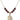 Saint Thomas Aquinas Birthstone Necklace | 3/4 inch | 6mm Beads  Garnet 14kt Gold Filled