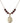 Saint Thomas Aquinas Birthstone Necklace | 3/4 inch | 6mm Beads  Garnet 14kt Gold Filled