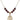 Saint Juan Diego Birthstone Necklace | 3/4 inch | 6mm Beads  Garnet 14kt Gold Filled