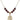 Saint Casimir of Poland Birthstone Necklace | 3/4 inch | 6mm Beads  Garnet 14kt Gold Filled