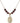 Saint Casimir of Poland Birthstone Necklace | 3/4 inch | 6mm Beads  Garnet 14kt Gold Filled