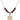Our Lady of la Vang Birthstone Necklace | 3/4 inch | 6mm Beads  Garnet 14kt Gold Filled