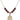 Saint Zachary Birthstone Necklace | 3/4 inch | 6mm Beads  Garnet 14kt Gold Filled