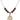 Saint Julie Billiart Birthstone Necklace | 3/4 inch | 6mm Beads  Garnet 14kt Gold Filled