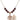 Guardian Angel Birthstone Necklace | 3/4 inch | 6mm Beads  Garnet 14kt Gold Filled
