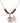 Guardian Angel Birthstone Necklace | 3/4 inch | 6mm Beads  Garnet 14kt Gold Filled