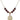 Lord Is My Shepherd Birthstone Necklace | 3/4 inch | 6mm Beads  Garnet 14kt Gold Filled