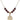 Saint Leo the Great Birthstone Necklace | 3/4 inch | 6mm Beads  Garnet 14kt Gold Filled