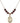 Saint Bridget of Sweden Birthstone Necklace | 3/4 inch | 6mm Beads  Garnet 14kt Gold Filled