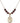 Saint Stanislaus Krakow Birthstone Necklace | 3/4 inch | 6mm Beads  Garnet 14kt Gold Filled
