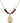 Saint Pio of Pietrelcina Birthstone Necklace | 3/4 inch | 6mm Beads  Garnet 14kt Gold Filled