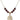 Saint Marcellin Champagnat Birthstone Necklace | 3/4 inch | 6mm Beads  Garnet 14kt Gold Filled