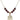 Saint Christopher Birthstone Necklace | 3/4 inch | 6mm Beads  Garnet 14kt Gold Filled