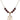 Saint Christopher Birthstone Necklace | 3/4 inch | 6mm Beads  Garnet 14kt Gold Filled