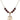 Saint Christopher Birthstone Necklace | 3/4 inch | 6mm Beads  Garnet 14kt Gold Filled