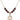 Saint Christopher Cross Birthstone Necklace | 3/4 inch | 6mm Beads  Garnet 14kt Gold Filled