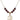 Saint Christopher Birthstone Necklace | 3/4 inch | 6mm Beads  Garnet 14kt Gold Filled