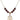 Saint Christopher Birthstone Necklace | 3/4 inch | 6mm Beads  Garnet 14kt Gold Filled