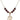 Saint Christopher Birthstone Necklace | 3/4 inch | 6mm Beads  Garnet 14kt Gold Filled