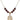 Saint Christopher Birthstone Necklace | 3/4 inch | 6mm Beads  Garnet 14kt Gold Filled